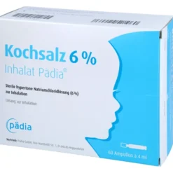 KOCHSALZ 6% Inhalat Pädia Ampullen 60 Stück