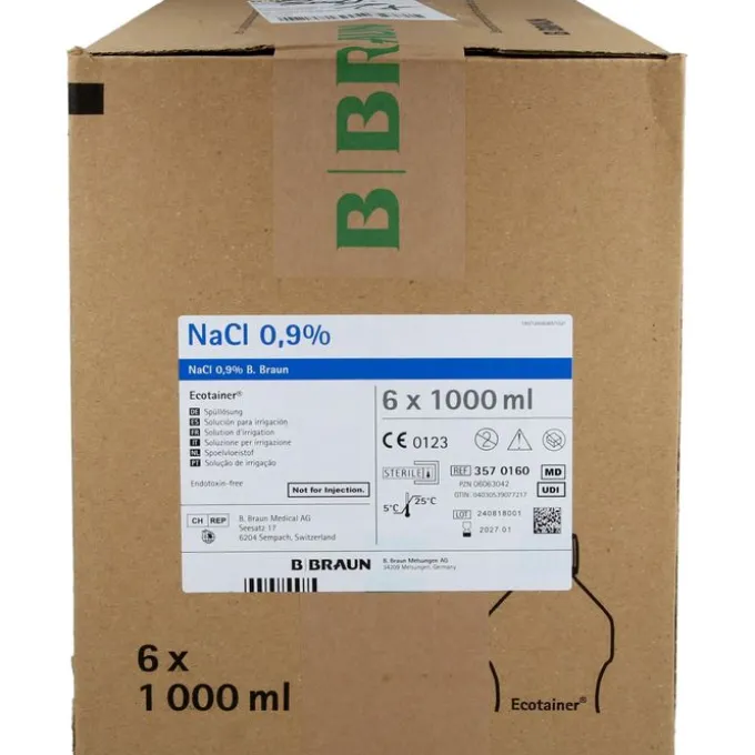 KOCHSALZLÖSUNG 0,9% B.Braun Spüllsg.Ecotainer 6X1000 ml