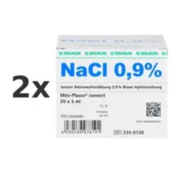 KOCHSALZLÖSUNG 0,9% Miniplasco connect Set 2x100ml