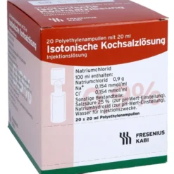 Kochsalzlösung 0,9% Plastikampullen Fresenius 400 ml