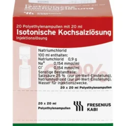 Kochsalzlösung 0,9% Plastikampullen Fresenius 400 ml