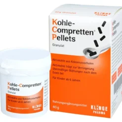 KOHLE Compretten Pellets Granulat 40 g
