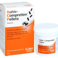 KOHLE Compretten Pellets Granulat 40 g