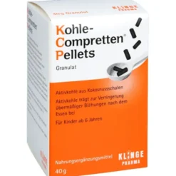 KOHLE Compretten Pellets Granulat 40 g