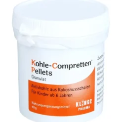 KOHLE Compretten Pellets Granulat 40 g