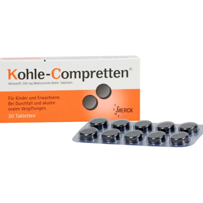 KOHLE Compretten Tabletten 30 St