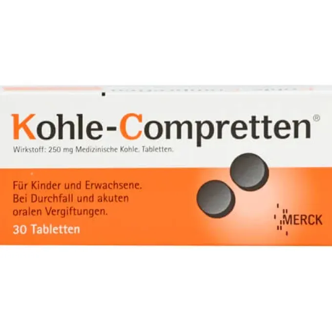 KOHLE Compretten Tabletten 30 St