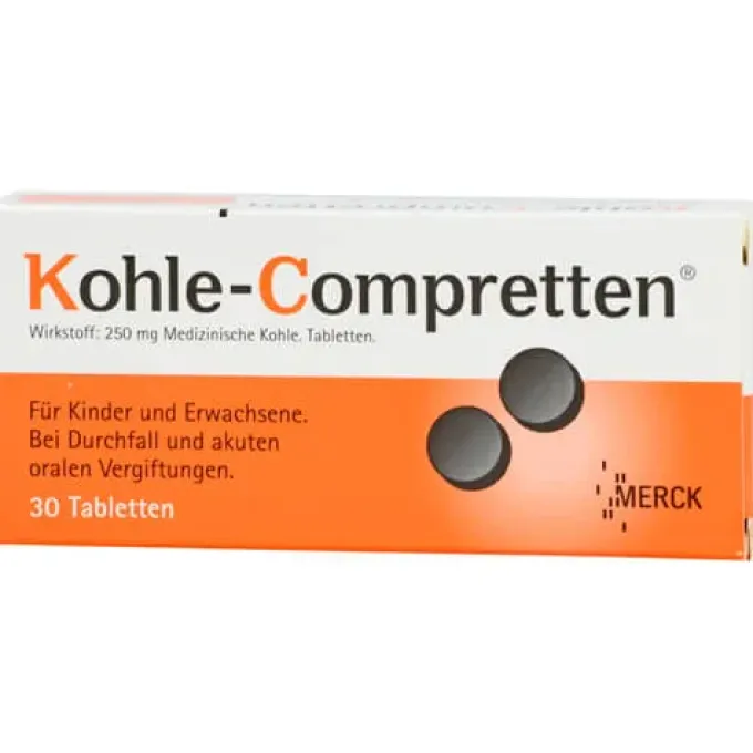 KOHLE Compretten Tabletten 30 St