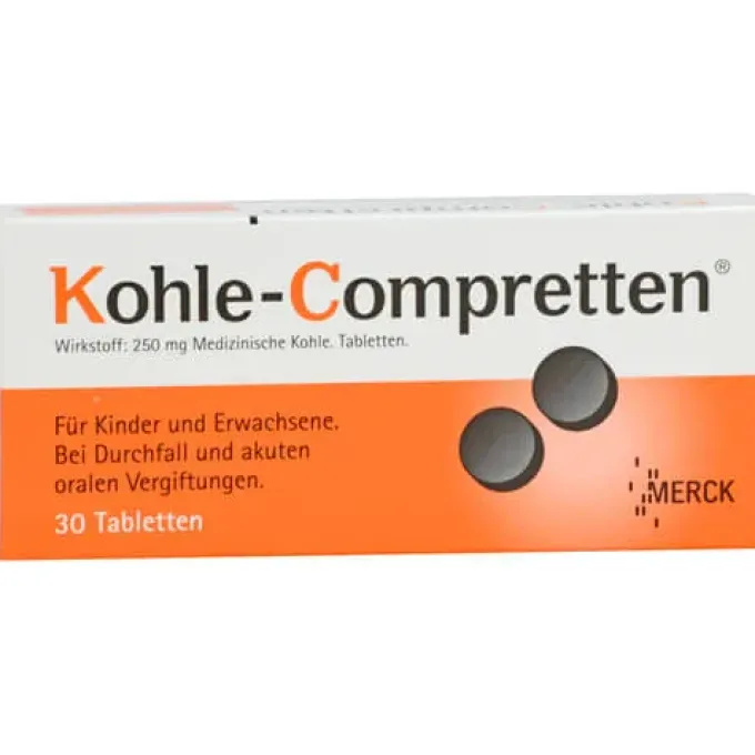 KOHLE Compretten Tabletten 30 St
