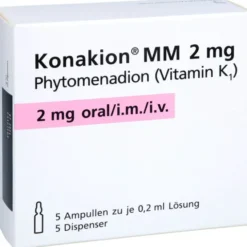 KONAKION MM 2 mg Lösung 5 St