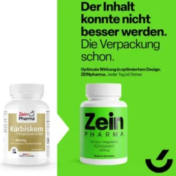 KÜRBISKERN PLUS Zink+Magnesium Kapseln 60 Stück