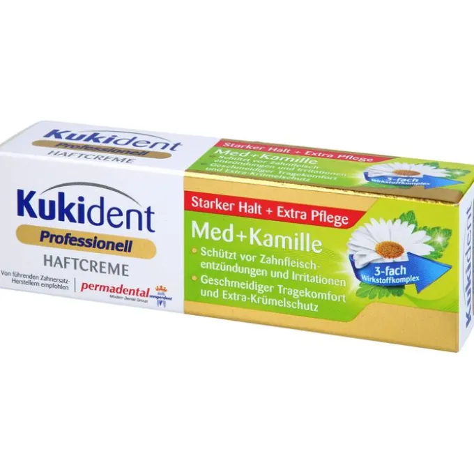 KUKIDENT Haftcreme Med+Kamille 40 g