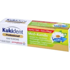 KUKIDENT Haftcreme Med+Kamille 40 g