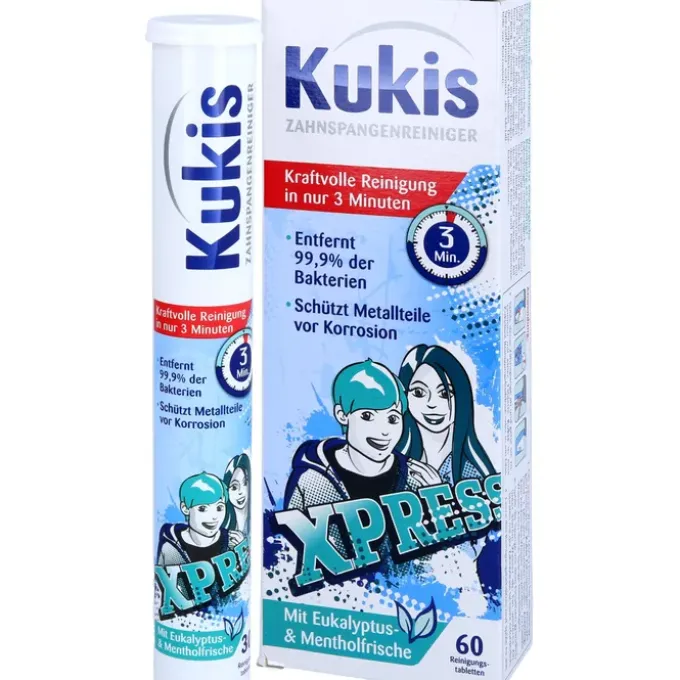 KUKIS Zahnspangenreiniger 2X30 St