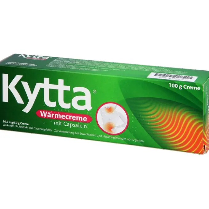 KYTTA Wärmecreme mit Capsaicin 26,5 mg/50 g Creme 100 g