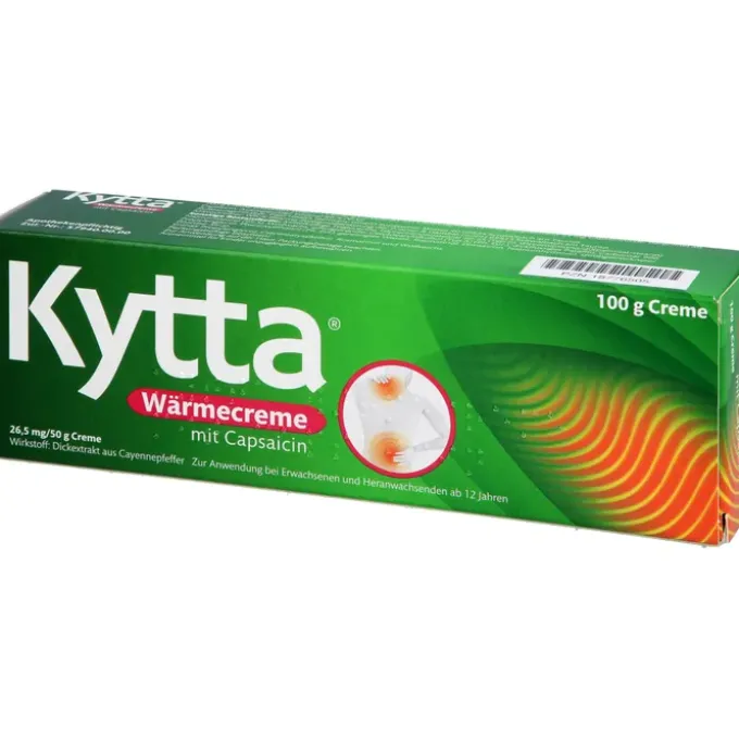 KYTTA Wärmecreme mit Capsaicin 26,5 mg/50 g Creme 100 g