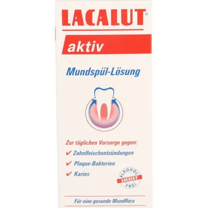 LACALUT aktiv Mundspül-Lösung 300 ml