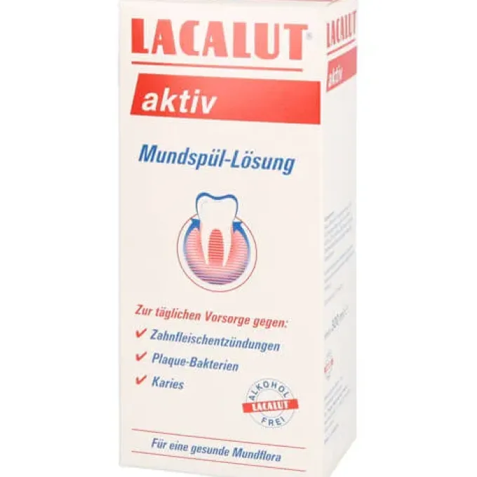LACALUT aktiv Mundspül-Lösung 300 ml