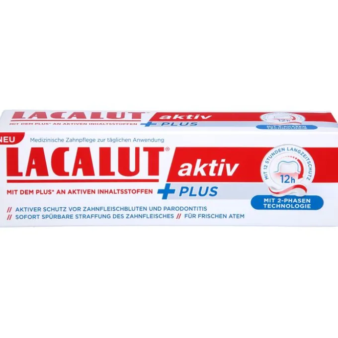 LACALUT aktiv Plus Zahncreme 75 ml