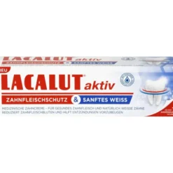 LACALUT aktiv Zahnfleischschutz & sanftes Weiß 75 ml
