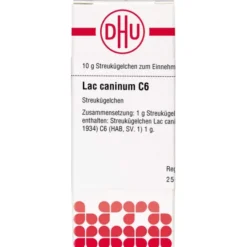LAC CANINUM C 6 Globuli 10 g