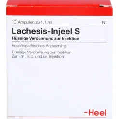 LACHESIS INJEEL S Ampullen 10 St