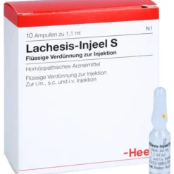 LACHESIS INJEEL S Ampullen 10 St