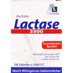 LACTASE 3.500 FCC Tabletten im Klickspender 100 Stück