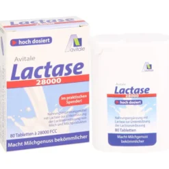 LACTASE 28.000 FCC Tabletten im Spender 80 Stück
