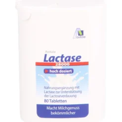 LACTASE 28.000 FCC Tabletten im Spender 80 Stück