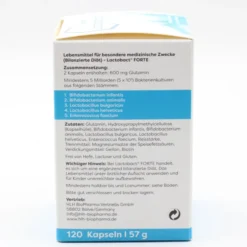 LACTOBACT Forte magensaftresistente Kapseln 120 Stück