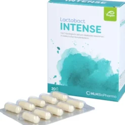 LACTOBACT INTENSE magensaftresistente Kapseln 20 Stück