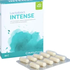 LACTOBACT INTENSE magensaftresistente Kapseln 20 Stück