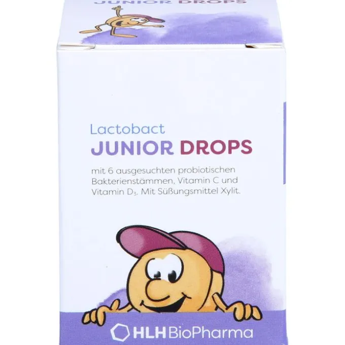 LACTOBACT Junior Drops Lutschtabletten 60 Stück