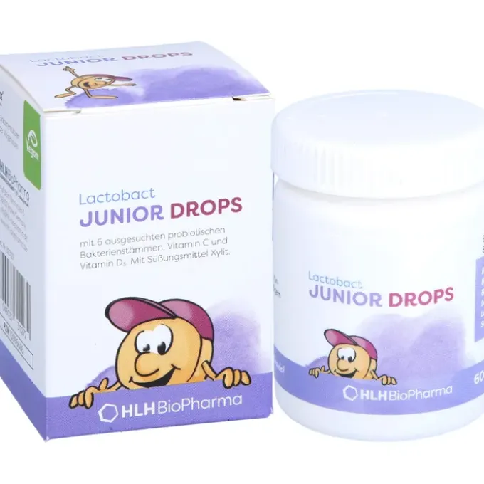 LACTOBACT Junior Drops Lutschtabletten 60 Stück