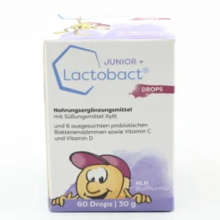 LACTOBACT Junior Drops Lutschtabletten 60 Stück