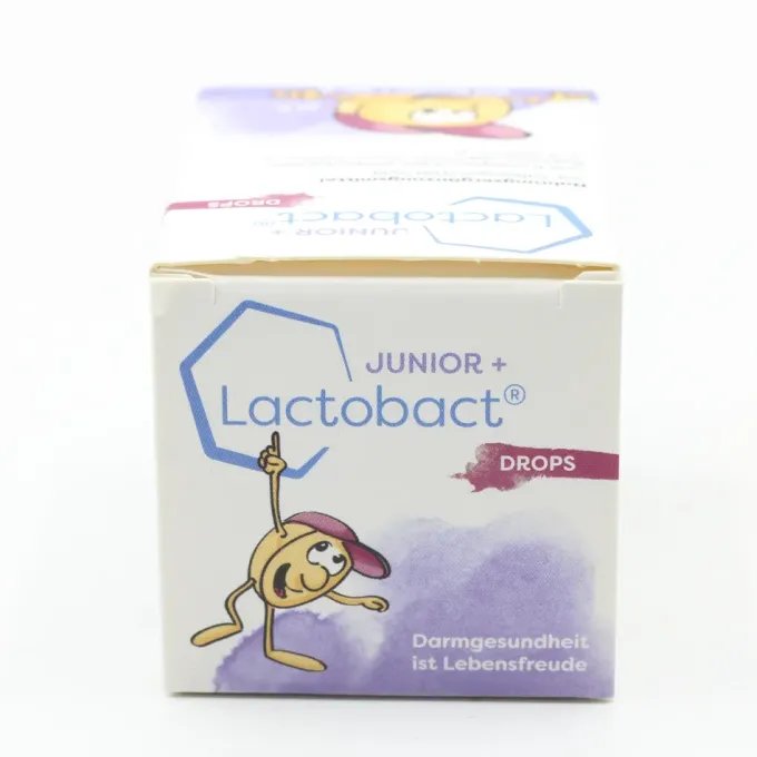 LACTOBACT Junior Drops Lutschtabletten 60 Stück