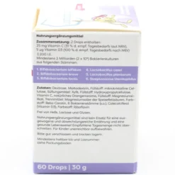 LACTOBACT Junior Drops Lutschtabletten 60 Stück