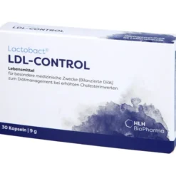LACTOBACT LDL-Control magensaftresistente Kapseln 30 Stück