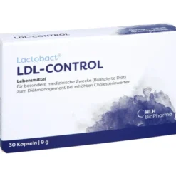LACTOBACT LDL-Control magensaftresistente Kapseln 30 Stück