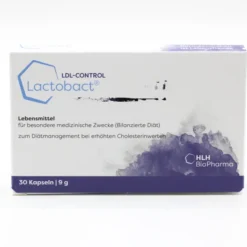 LACTOBACT LDL-Control magensaftresistente Kapseln 30 Stück