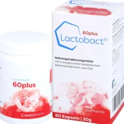 LACTOBACT 60plus magensaftresistente Kapseln 60 Stück