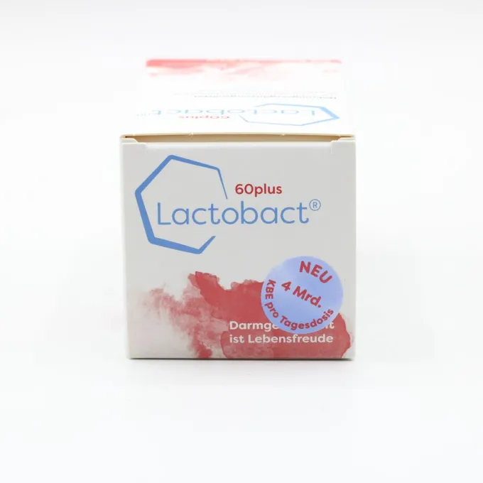 LACTOBACT 60plus magensaftresistente Kapseln 60 Stück