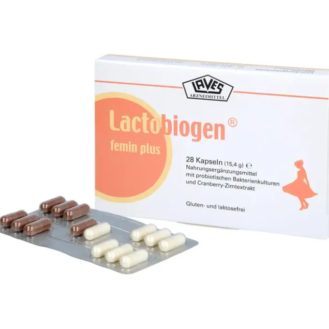 LACTOBIOGEN femin plus Kapseln 28 Stück