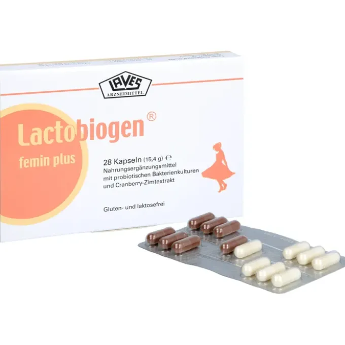 LACTOBIOGEN femin plus Kapseln 28 Stück