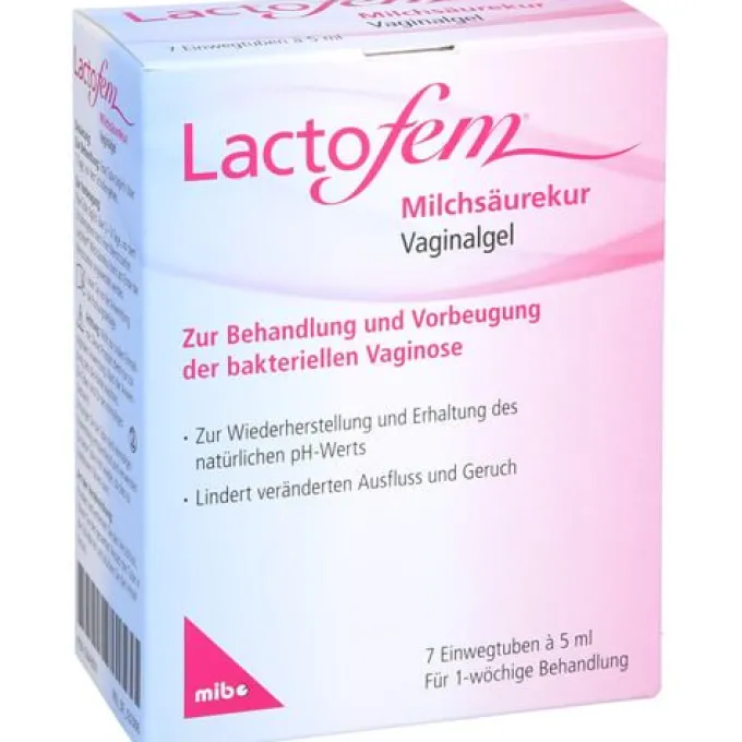 LACTOFEM Milchsäurekur Vaginalgel 7X5 ml