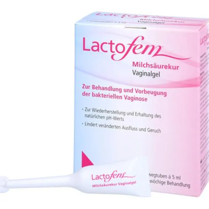 LACTOFEM Milchsäurekur Vaginalgel 7X5 ml