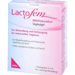 LACTOFEM Milchsäurekur Vaginalgel 7X5 ml