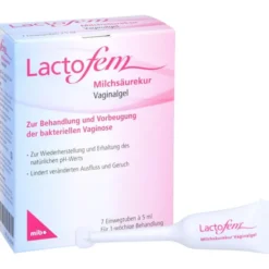 LACTOFEM Milchsäurekur Vaginalgel 7X5 ml