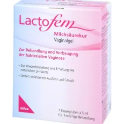LACTOFEM Milchsäurekur Vaginalgel 7X5 ml